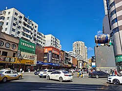 The Xita neighborhood in Shenyang, often cited as the world's 2nd largest Koreatown after Los Angeles.[9][10]