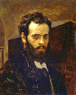 Antonio Herrera Toro, self portrait 1880