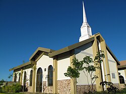 A Mormon meetinghouse used for Sunday worship services in Brazil