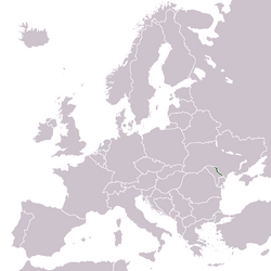 The location of Transnistria