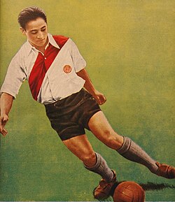 A young Pedernera with River Plate in 1937