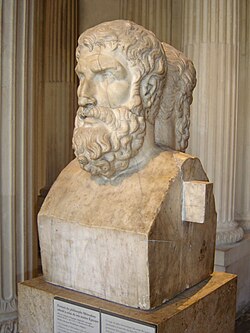 Democritus' atomist philosophy was later adopted by Epicurus (341–270 BCE).