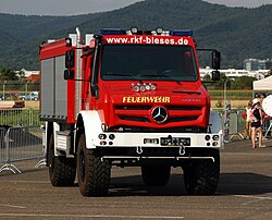 Unimog, a famous allround vehicle by Mercedes-Benz