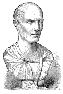 The commander of the Roman Senate army, Lucius Licinius Lucullus.