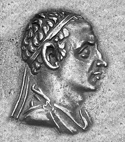 Menander I Soter (r. 165/155–130 BC), wearing a royal diadem as shown on his silver coin, was one of the most powerful Indo-Greek kings.