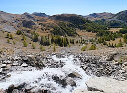 Ephemeral stream in Mont Pelat, Mercantour National Park.