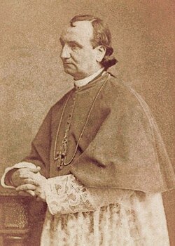 Bishop Gaspard Mermillod, whose appointment as Vicar Apostolic of Geneva led to his expulsion from Switzerland in 1873