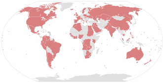Countries with politicians, public officials or close associates named in the leak in April 2016