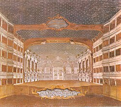 The Teatro San Samuele, built in 1655 by Giovanni Grimani