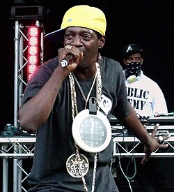 Flav performing at Riverstage in Brisbane, Australia, January 2009
