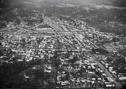 Addis Ababa in aerial view (1934)