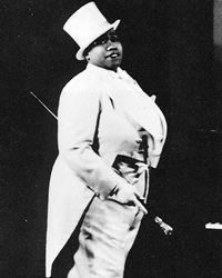 Blues singer Gladys Bentley