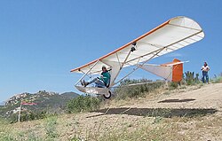 Ultralight "airchair" Goat 1 glider