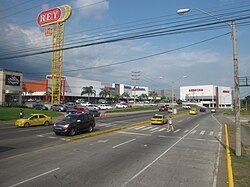 Pan-American Highway at David, Chiriquí
