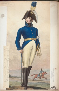 A Swedish Army adjutant general in 1807