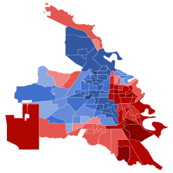 Election result of the second round