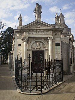 Tomb of Roca at the Recoleta Cemetery, Buenos Aires