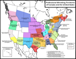 The National Wrestling Alliance territories
