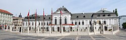Grassalkovich Palace, seat of the president of Slovakia