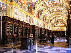 The library of El Escorial