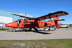 A BAS Twin Otter at Springbank