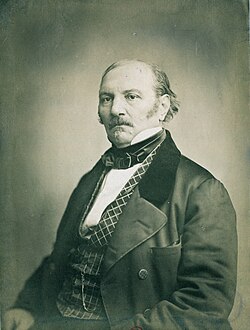 Allan Kardec studied with Johann Heinrich Pestalozzi at Yverdon Castle.[1] Portrait from L'Illustration, 10 March 1869