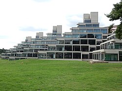 Denys Lasdun's 'ziggurats' (1968), University of East Anglia