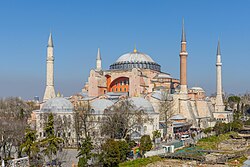 The Hagia Sophia was designed by mathematicians Anthemius of Tralles and Isidore of Miletus.
