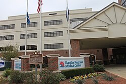 The modern Rapides Regional Medical Center began in 1903 as "Alexandria Sanitarium".