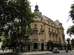 The Ortiz Basualdo Palace is currently the French Embassy in Buenos Aires, Argentina.