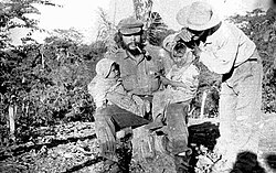 Guevara in rural Bolivia, shortly before his death (1967)