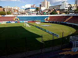Interior view of Centenário Stadium