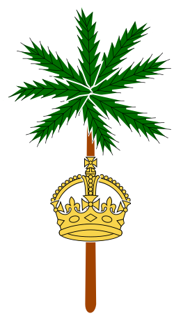 Coat of arms of the British Indian Ocean Territory (Type 1), Basic form and seal performance of the British Indian Ocean Territory Flag.