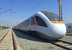 CJ5 (DEMU), used by the Xi'an–Huyi railway