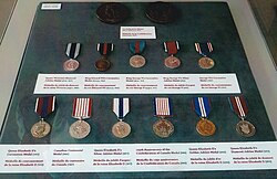 All Canadian commemorative medals excepting the 1887 Queen Victoria Golden Jubilee Medal