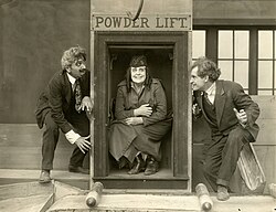 Marie Dressler in "Tillie the Scrub Lady"
