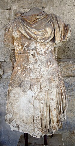 Statue representing the Odyssey, Museum of the Ancient Agora of Athens