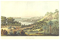 Mossel Bay on the Indian Ocean, 1818