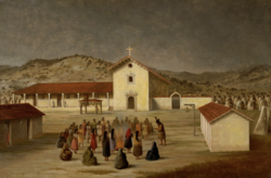 Sonoma's origins trace to 1823, when Mission San Francisco Solano of the Roman Catholic Church, was founded under the direction of Governor Luis Antonio Argüello of Alta California (Upper California) of the Viceroyalty of New Spain of the Kingdom of Spain / Spanish Empire.