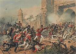 Capture of Delhi 1857.