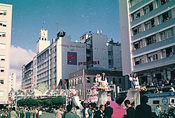 First live color television broadcast in Brazil at the Festa da Uva in 1972.