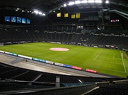 The Sapporo Dome in Sapporo