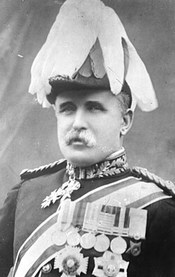 French in full dress uniform as Aide-de-Camp to King George V in September 1911.