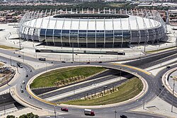 The Estádio Governador Plácido Castelo is the fourth largest in the country and was one of the venues for the 2013 FIFA Confederations Cup and the 2014 FIFA World Cup
