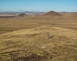Mongolian Steppes. Mongolia is the least densely populated country in the world due to its harsh climate as a result of its geography.[9]