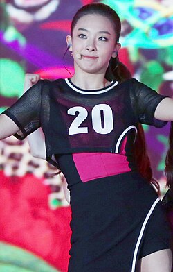 Seulgi performing in 2014