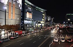 Suwon Station night view (2014)