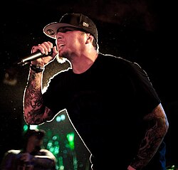 Sonny Sandoval of rap metal band P.O.D.