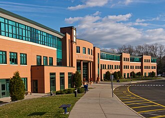 Staples High School in Westport, Connecticut, US