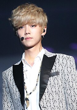 Luhan at the EXO Lost Planet in Singapore, August 23, 2014